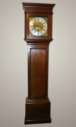 Charles Oldham longcase clock movement