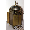 George Langford miniature lantern alarm timepiece backplate
