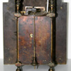 Isaac Rogers Turkish lantern clock rear view