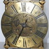 John Culliford of Bristol lantern clock dial detail