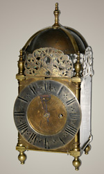John Webb fusee lantern clock