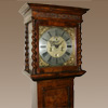 Jonas Barber longcase clock hood