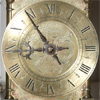 Mappin & Webb lantern clock dial detail
