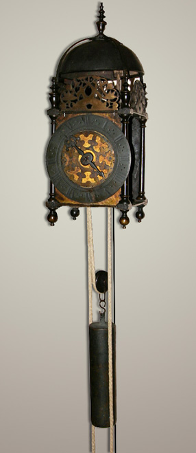 Pierced Dial Centre lantern clock