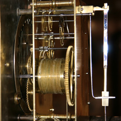 Thomas Bell longcase clock movement Thomas Bell longcase clock movement