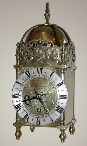 Webster lantern clock