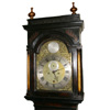 William Howes longcase clock hood