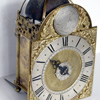 William Lambert miniature lantern alarm timepiece detail