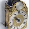 William Lambert miniature lantern alarm timepiece detail